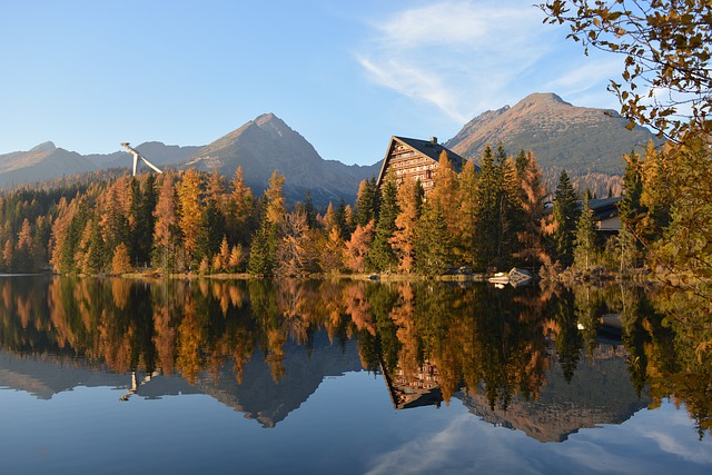 Štrbské pleso a hotel